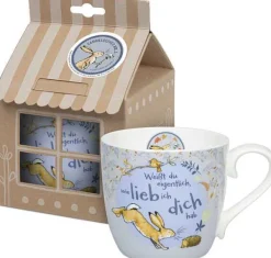 New Collector`S Mug No. 1 "Rate Mal Wie Lieb Ich Dich Hab" Guess How Much I Love You