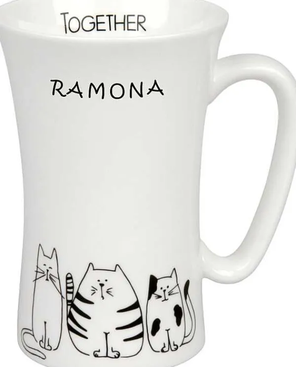 Shop Mega Mug Funny Cats + Name Mugs With Names