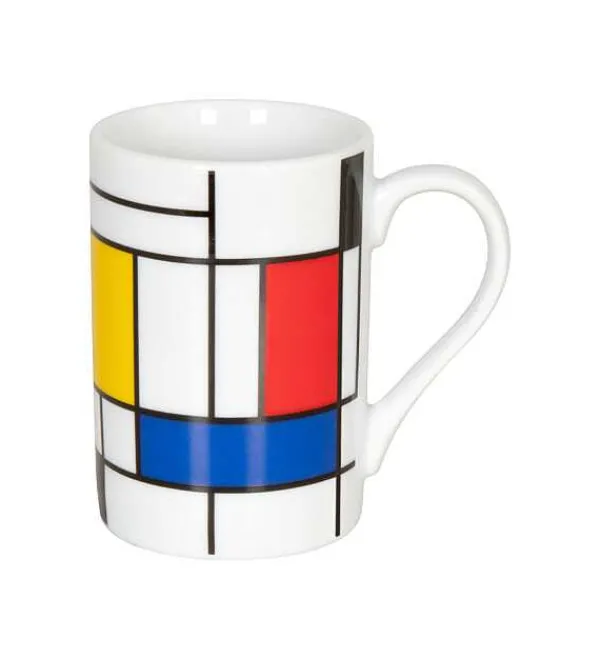 Hot Minipresso Hommage To Mondrian - Large Fragments Bauhaus