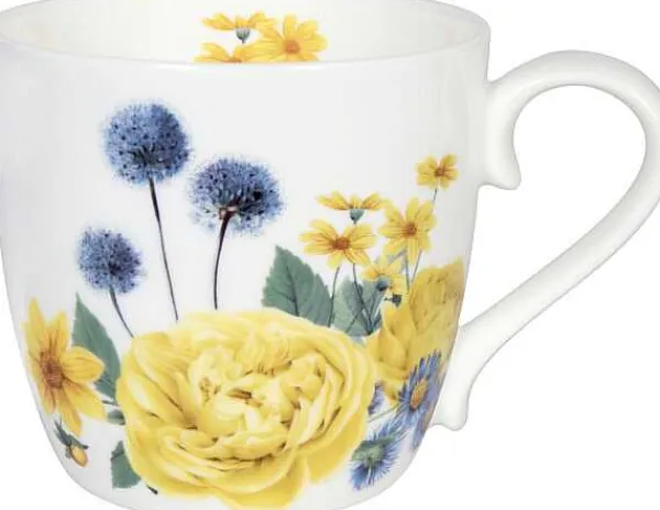 Shop Mug Gardening - Yellow Roses Flowers