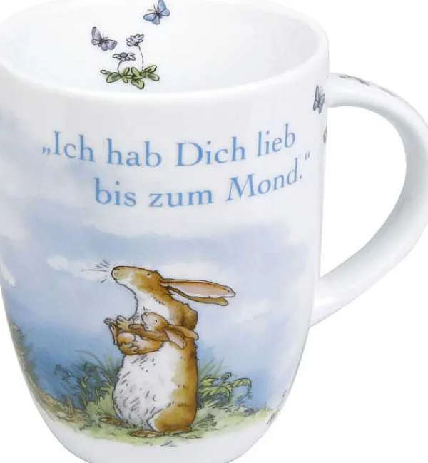 Shop Mug Ich Hab Dich Lieb Bis Zum Mond. Guess How Much I Love You